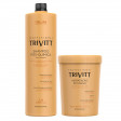 Itallian Trivitt Kit Shampoo 1 Litro + Mascara 1Kg - Pós Química