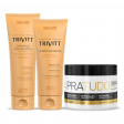 Itallian Trivitt Pós Química Kit Shampoo e Cond. + PraTudo 300g