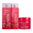 Knut Cachos Kit Shampoo, Condicionador e Máscara (3 Produtos)