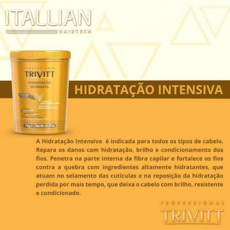 Itallian Trivitt Máscara Hidratação Intensiva - 1kg