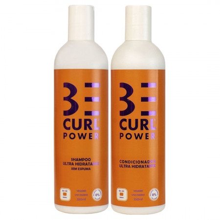 Be Curl Power Crespos e Afro Shampoo e Condicionador - 2x350ml
