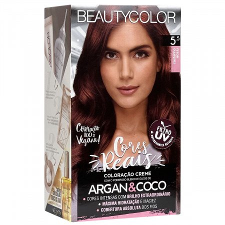 BeautyColor Coloração Permanente Castanho Acaju 5.5 - 45g