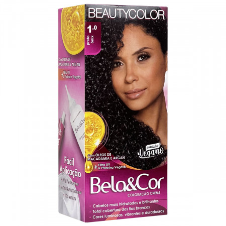 BeautyColor Coloração Bela&Cor Kit 1.0 Preto Ônix