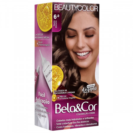 BeautyColor Coloração Bela&Cor Kit 6.0 Louro Escuro