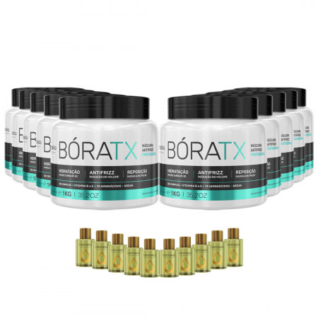 Borabella Kit Revenda 10 Boratx 1 Kilo + 10 Oleos