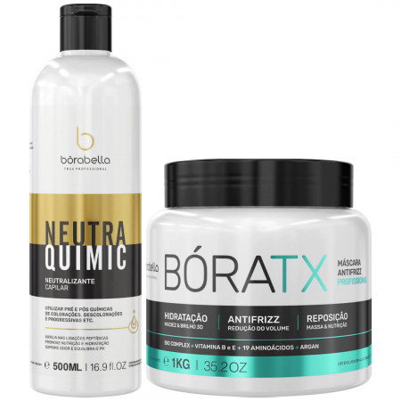 Borabella Kit Boratx B.tox Organico 1Kg + NeutraQuimic 500ml