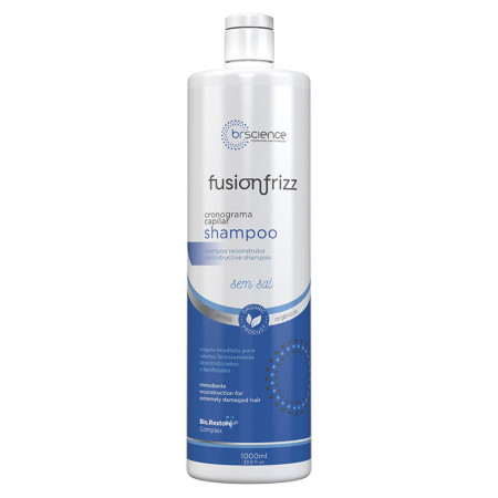 Brscience Shampoo Fusion Frizz Cronograma Capilar - 1Litro