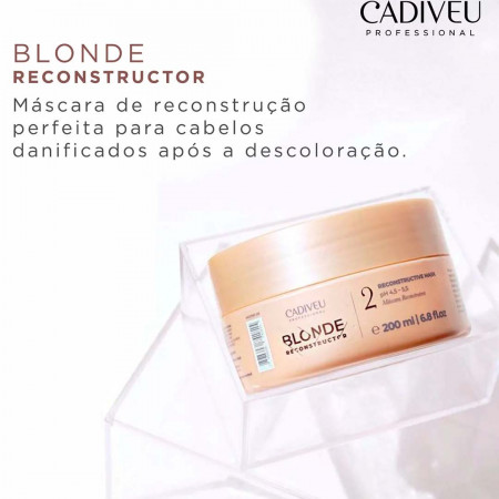 Cadiveu Blonde Reconstructor Máscara de Reconstrução - 200ml