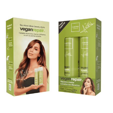 Cadiveu Essentials Vegan Repair By Anitta Kit Duo 2x250ml