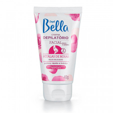 Depil Bella Creme Depilatório Facial Pétalas - 40g