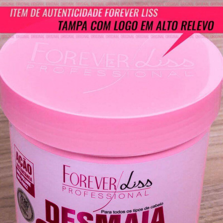 Kit Desmaia Cabelo Completo Forever Liss Grande 950g - 4 itens