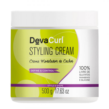 Deva Curl Styling Cream Creme Para Cachos 500g