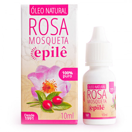 Epilê Óleo Natural Rosa Mosqueta - 10ml