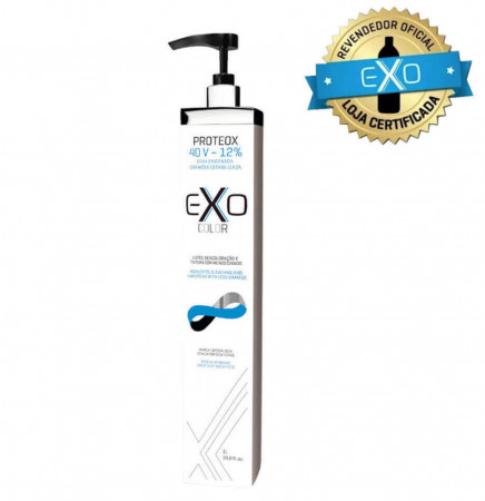 Exo Hair Água Oxigenada 40 Vol Proteox 12% Exo Color 1L