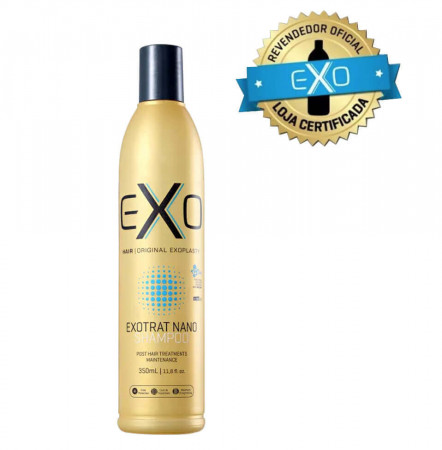 Exo Hair Exotrat Nano Shampoo Home Use Manutenção 350ml