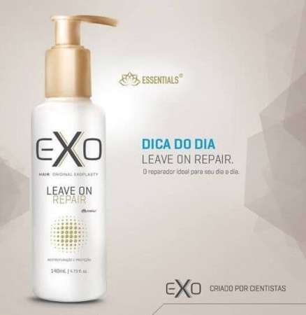 Exo Hair Kit Leave-in On Repair 140ml + Shine Óleo de Brilho