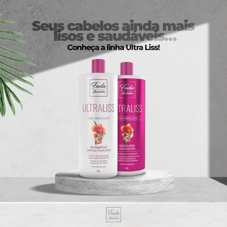 Fada Madrinha Ultraliss Liso Absoluto Kit - 2x1Litro