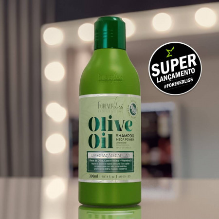 Forever Liss Olive Oil Shampoo de Umectação Capilar 300ml