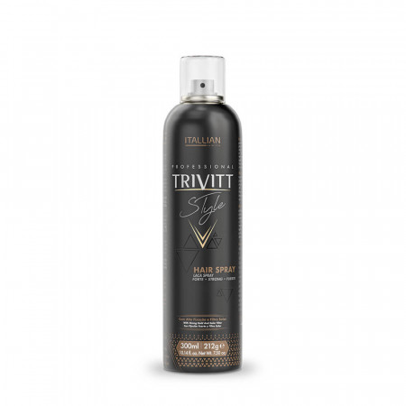 Itallian Trivitt Hair Spray Styling Lacca Fixador Forte - 300ml