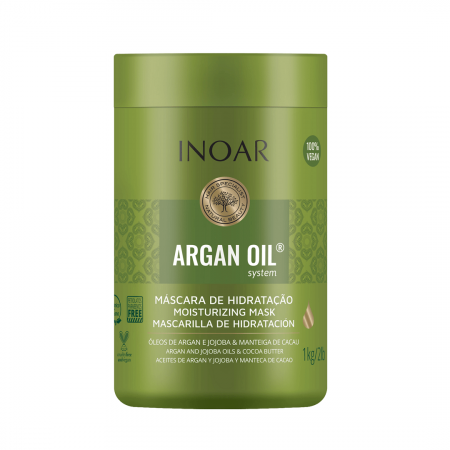 Inoar Argan Oil System Máscara Hidratação Capilar 1kg