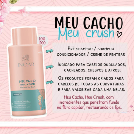 Inoar Meu Cacho Meu Crush Shampoo - 500ml