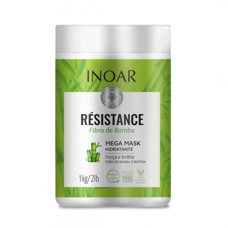 Inoar Resistance Fibra de Bambu Máscara Hidratante 1kg