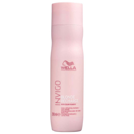 Wella Invigo Blonde Recharge Shampoo Desamarelador - 250ml