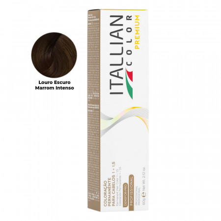 Itallian Color N. 6.77 Louro Escuro Marrom Intenso Premium - 60g