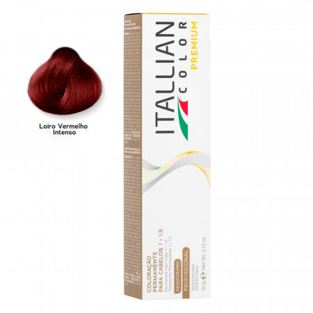 Itallian Color Premium 7.66 Louro Vermelho Intenso Premium - 60g