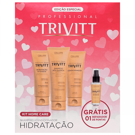 Itallian Trivitt Kit Home Care Hidratação Edição Especial Brinde
