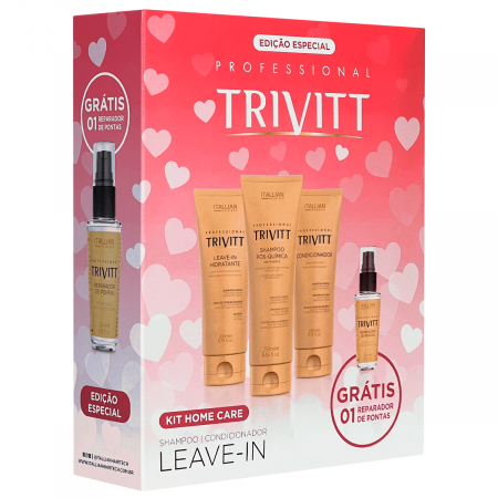 Itallian Trivitt Kit Home Care Leave-in Edição Especial Brinde