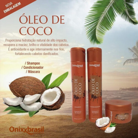 Onixx Brasil Condicionador Óleo De Coco -300ml