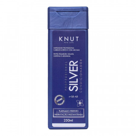 Knut Silver Condicionador Matizador Hidratação Instantânea -250ml