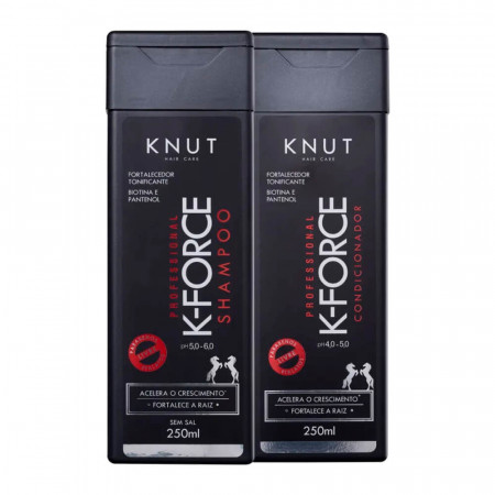 KNUT Kit K-Force Shampoo e Condicionador - 2x250ml