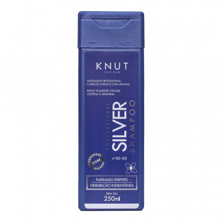 Knut Silver Shampoo Matizador Hidratação Instantânea - 250ml