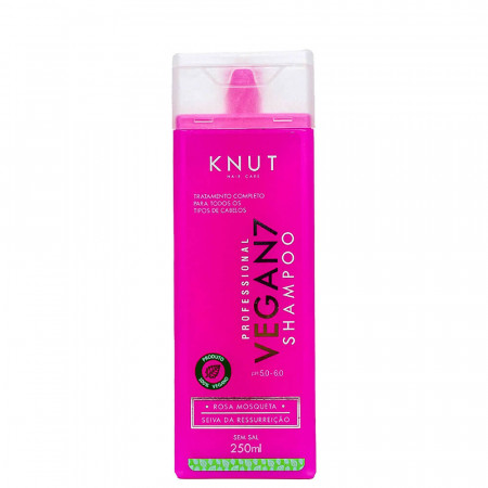 Knut Vegan7 Kit Shampoo e Condicionador Rosa Mosqueta - 2x250ml