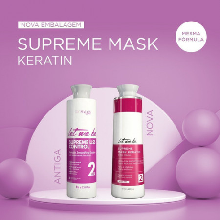 Let Me Be Redutor Supreme Liss Control + Supreme Ultra Mask 1Kg