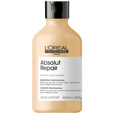 L'Oréal Expert Absolut Repair Gold Quinoa Protein Shampoo - 300ml