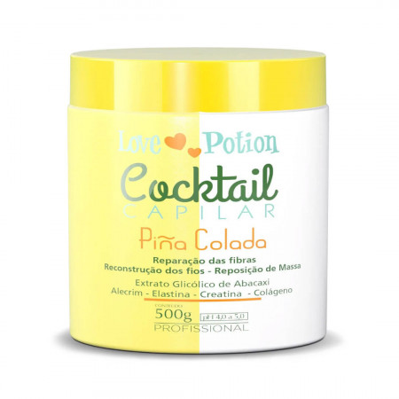 Love Potion Cocktail Capilar Piña Colada Reconstrução 500g