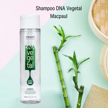 MacPaul DNA Vegetal Shampoo Extrato de Bambu - 300ml