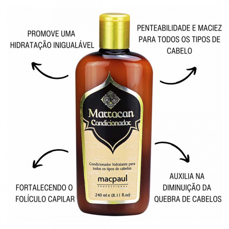 MacPaul Professional Marrocan Condicionador Argan Oil - 240ml