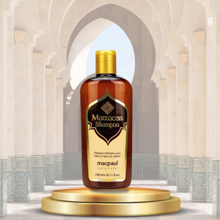 MacPaul Professional Marrocan Shampoo Hidratante Argan Oil -240ml