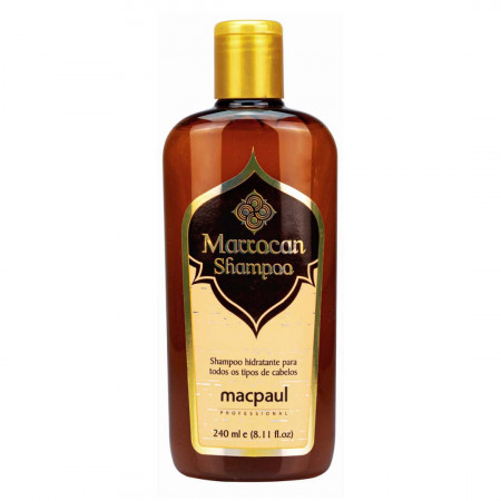 MacPaul Professional Marrocan Shampoo Hidratante Argan Oil -240ml