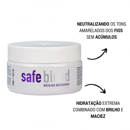 MacPaul Professional Safe Blond Máscara Matizadora - 250g