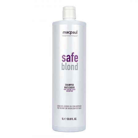 MacPaul Professional Safe Blond Shampoo Matizador - 1Litro