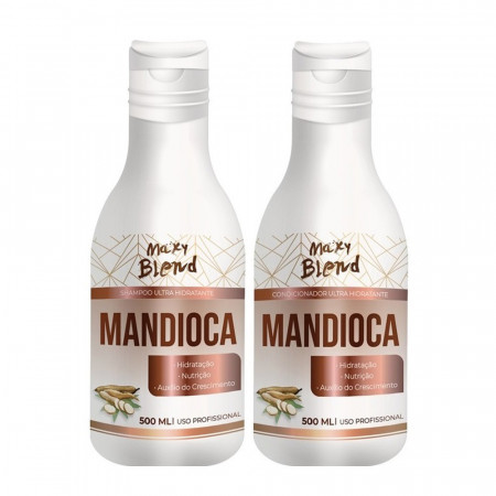 Maxy Blend Mandioca Kit Shampoo e Condicionador 2x500ml