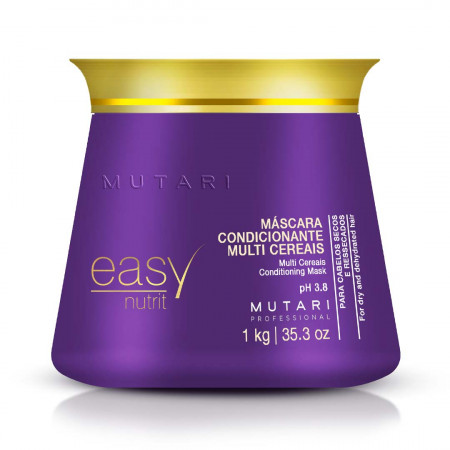 Mutari Easy Nutrit Multi Cereais Máscara Capilar - 1kg