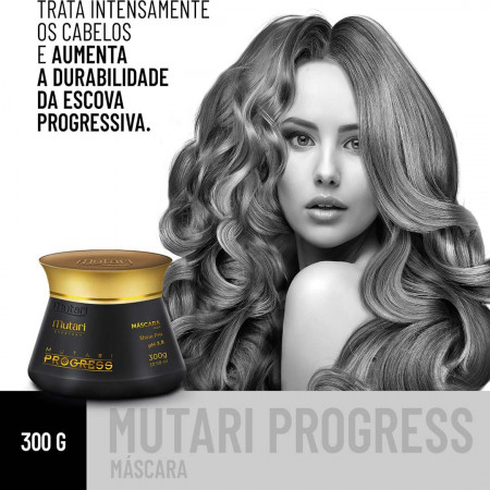 Mutari Progress Shine Pro Máscara Capilar - 300g