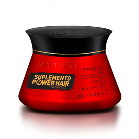 Mutari Suplemento Power Hair Máscara Capilar - 300g