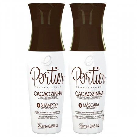 Portier Cacaozinha Thermo Smoothing Kit Duo - 2x250ml